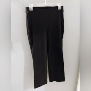 Women's Spanx Size Small Petite Black Bootcut Pants With back Pockets